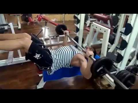 Ejercicio de press de banca